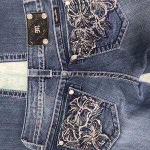 Miss Me Bootcut Jeans 28 x 34 color DK110 style JP5473B Boot Cut Women's 28